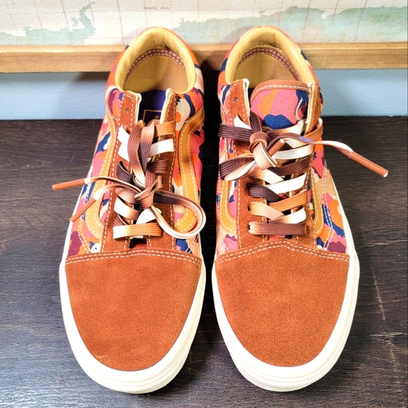 BRAND NEW Vans Old Skool "Tyris Winter" Poets Collaboration Women's Size 8.5 - Picture 2 of 7